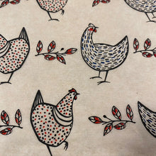 Load image into Gallery viewer, ELAN TRANSFERS UNDERGLAZE DECAL - CHICKENS