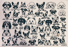 Load image into Gallery viewer, ELAN TRANSFERS UNDERGLAZE DECAL - DOGS