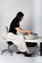 Load image into Gallery viewer, TILTING POTTER'S CHAIR STOOL