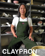 Load image into Gallery viewer, CLAYPRON POTTER'S APRON (OLIVE)
