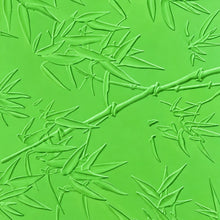 Load image into Gallery viewer, BAMBOO TEXTURE MAT GREEN PLASTIC
