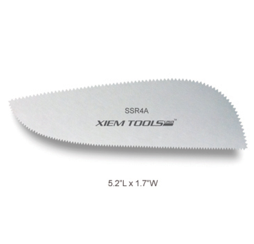 XIEM STAINLESS STEEL SERRATED CLAY RIB 4A