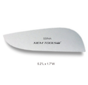 XIEM STAINLESS STEEL SERRATED CLAY RIB 4A