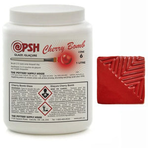 Cherry Bomb Red Cone 6 Glaze