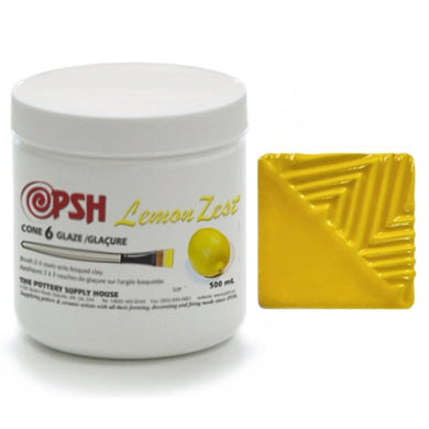 Lemon Zest Gloss Cone 6 Glaze