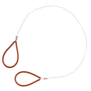 14" GAP TOOTH WIGGLE WIRE- RUST