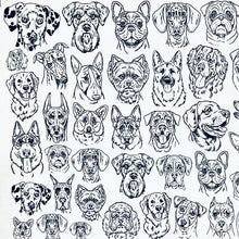 Load image into Gallery viewer, ELAN TRANSFERS UNDERGLAZE DECAL  - DOGS
