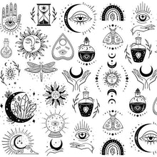 Load image into Gallery viewer, UNDERGLAZE DECAL TRANSFER  - MYSTICAL
