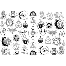 Load image into Gallery viewer, UNDERGLAZE DECAL TRANSFER  - MYSTICAL
