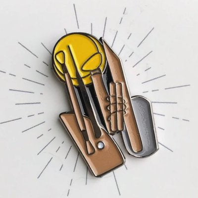 ENAMEL PIN- POTTERY TOOLS – The Pottery Supply House