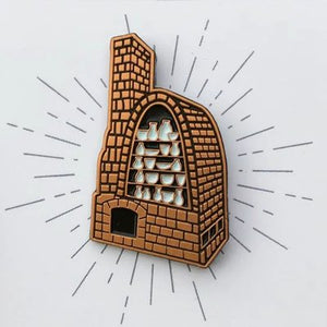 Cloisonné Enamel Pin - Reduction Kiln
