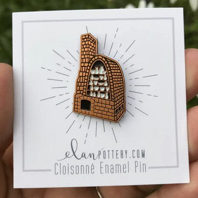 Cloisonné Enamel Pin - Reduction Kiln