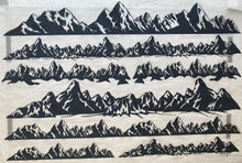 Load image into Gallery viewer, ELAN TRANSFERS UNDERGLAZE DECAL TRANSFER  - MOUNTAINS
