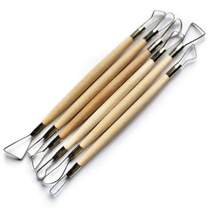 8" Ribbon Clay Trimmer Set (6)