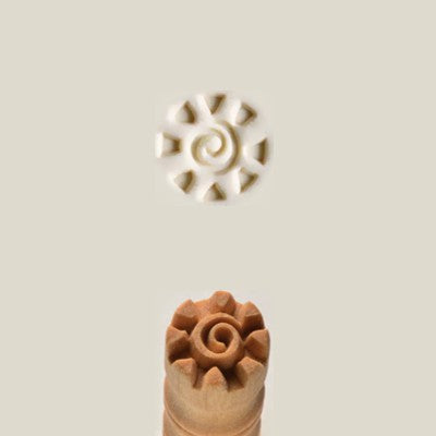 MKM SCS 120 Small Spiral Sun Stamp
