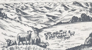 Underglaze Transfer Decal - Farm Life