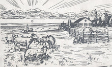 Load image into Gallery viewer, Underglaze Transfer Decal - Farm Life
