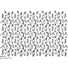 Load image into Gallery viewer, Underglaze Decal Transfer - Penguins
