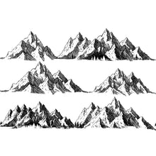 Load image into Gallery viewer, UNDERGLAZE DECAL TRANSFER  - MOUNTAIN
