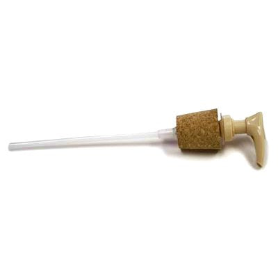 Beige Soap Dispenser, Cork Collar