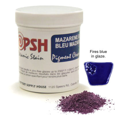 MASON® STAIN 6388, MAZARINE BLUE /COBALT SILICATE – The