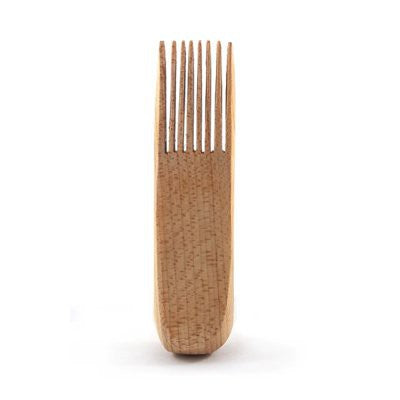 8 tine wood loonie comb