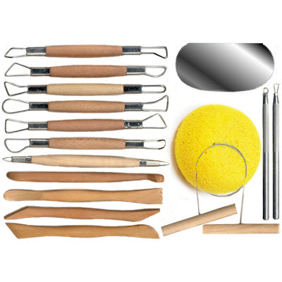 LOONIE POTTERY THROWING TOOL SET – Euclids Pottery Store