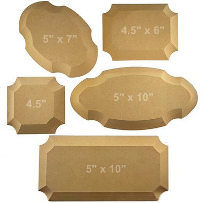 GR Pottery Forms Plaque Pack