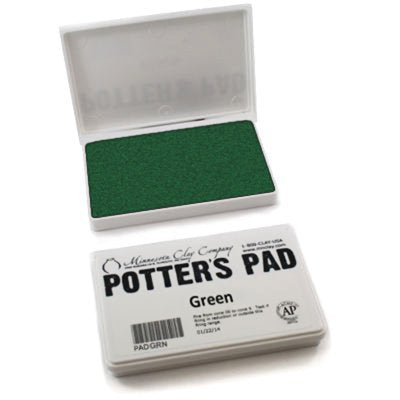 underglaze green potters pad